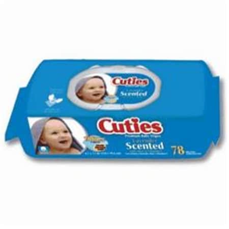 Dukal Baby Wipes, unscented- 6.5 in. x 8.5- in. Soft Pack, 40PK BWU4024